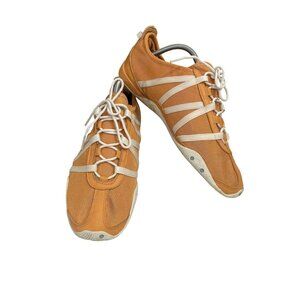 RBK  Womens Size 8.5  Orange Walking Athletic sneaker Shoes